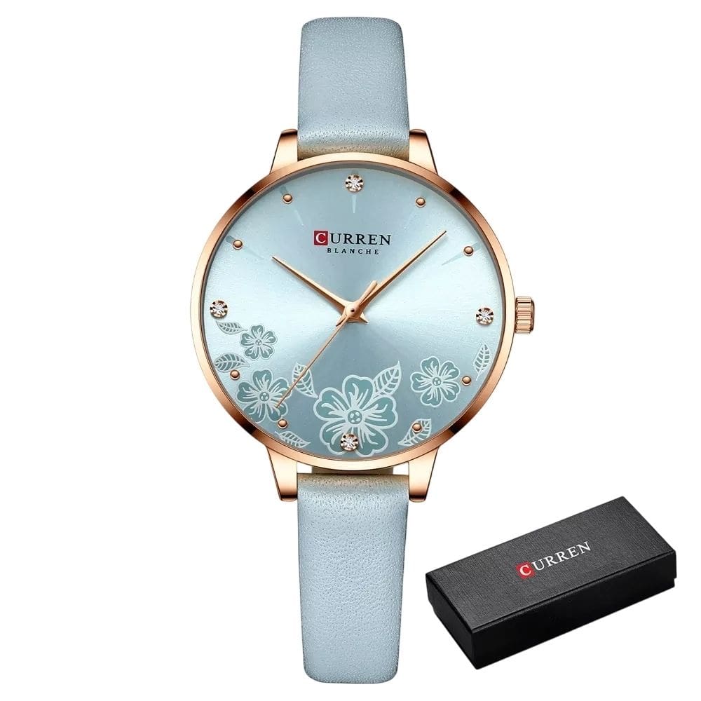 Relógio Feminino CURREN 9068 À Prova D`Água