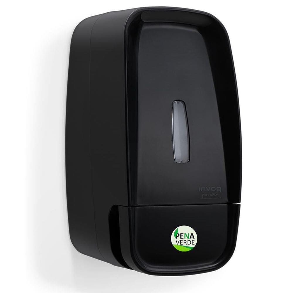 Saboneteira Espuma 600Ml Preto Invoq Com Reservatório