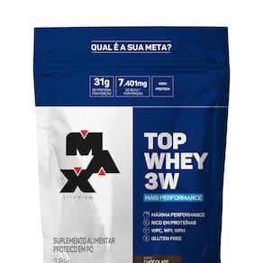 Top Whey 3W Max Titanium (1,8kg) Chocolate