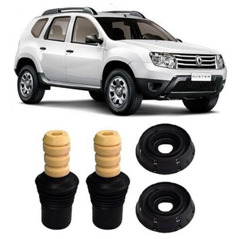 Kit Batente Coxim Dianteiro Renault Duster 2012 2013 2014