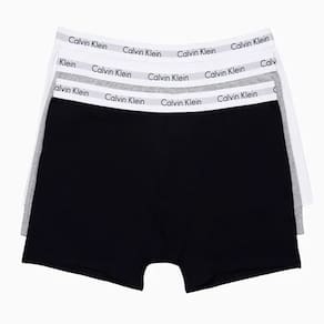 Kit C/ 3 Cuecas Calvin Klein Boxer Plus Size Trunk Classic Multi MAS2666PS 998