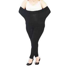 Meia Calça Térmica Flanelada Segunda Pele sem Pé: Plus Size