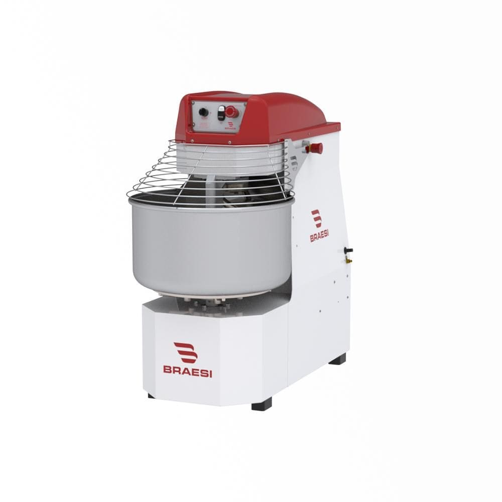 Amassadeira Espiral 40kg 2 Velocidades Trifásico Motor 4cv Aes-40 Style g3 380t - Braesi B18544