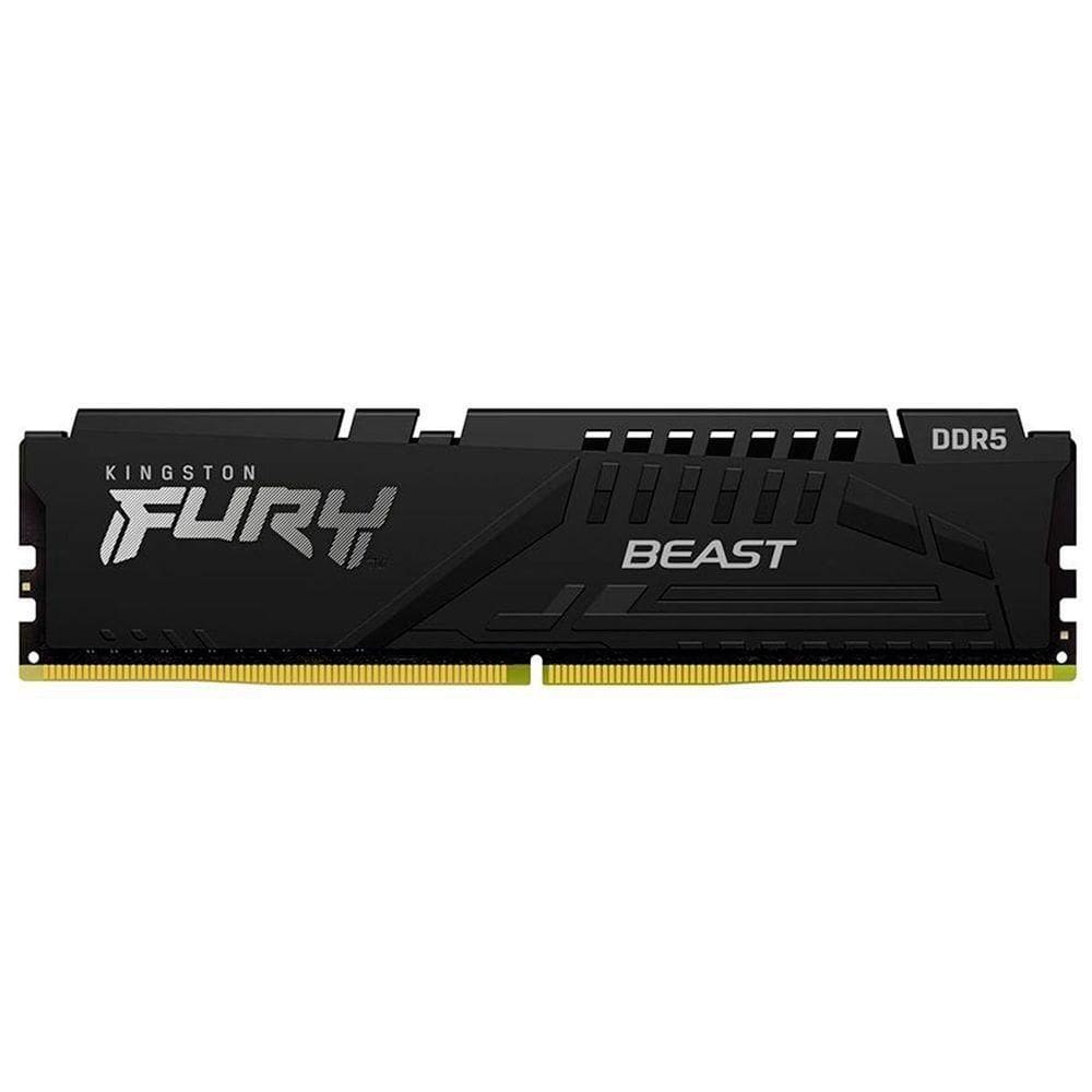 Memória Gamer Kingston Fury Beast, 16gb, Ddr5, 5200mhz, Cl40 - Kf548c38bb-16