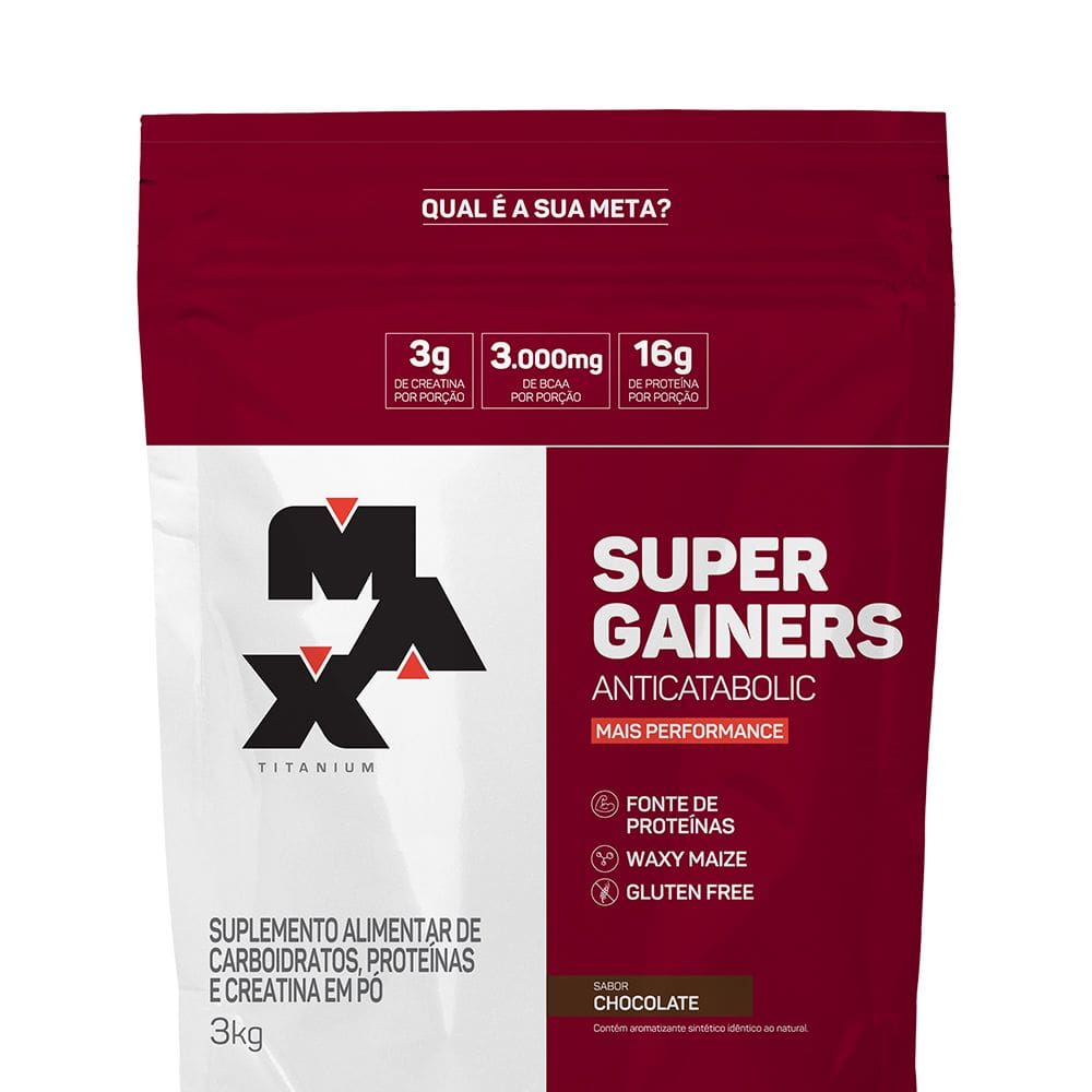 Super Gainers Max Titanium (3kg) Chocolate