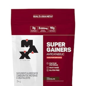 Super Gainers Max Titanium (3kg) Chocolate