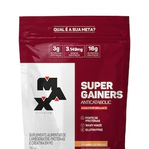 Super Gainers Max Titanium (3kg) Vitamina de Frutas