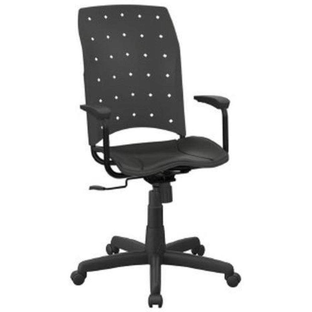Cadeira Giratoria Plaxmetal Presidente Ergoplax - 33682.1.1
