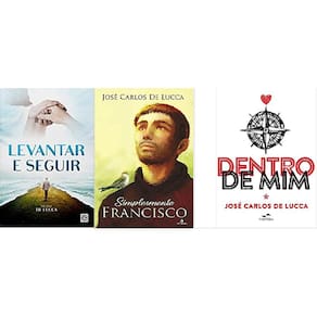 Kit 3 Livro Jose Carlos Lucca Simplesmente Francisco + 2