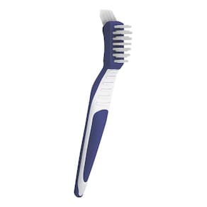 Equate Escova De Dentadura Com Deepclean Pick Branco E Azul