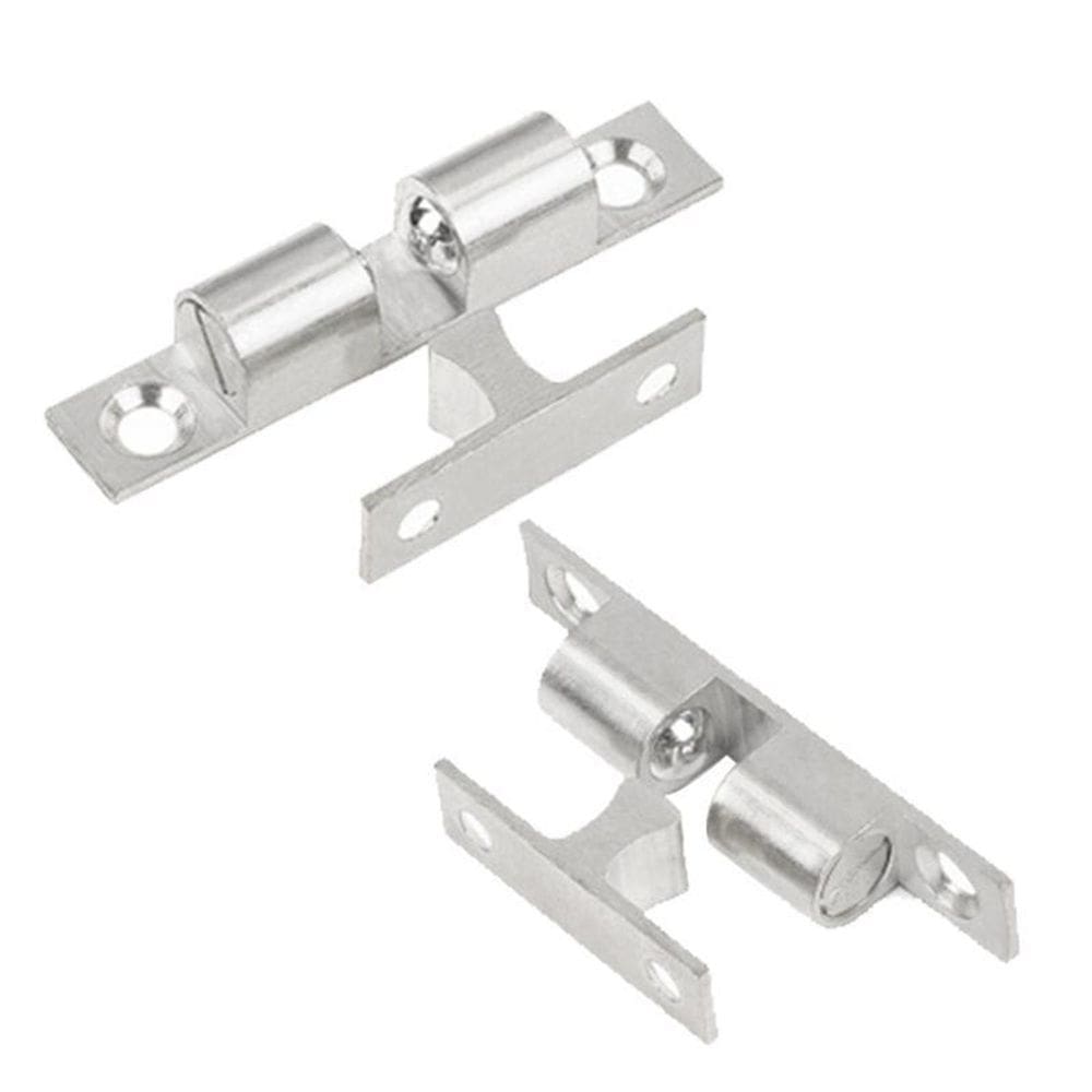Trava Para Porta Em Aço Inox Com Pressão 51 X 9 X 13Cm