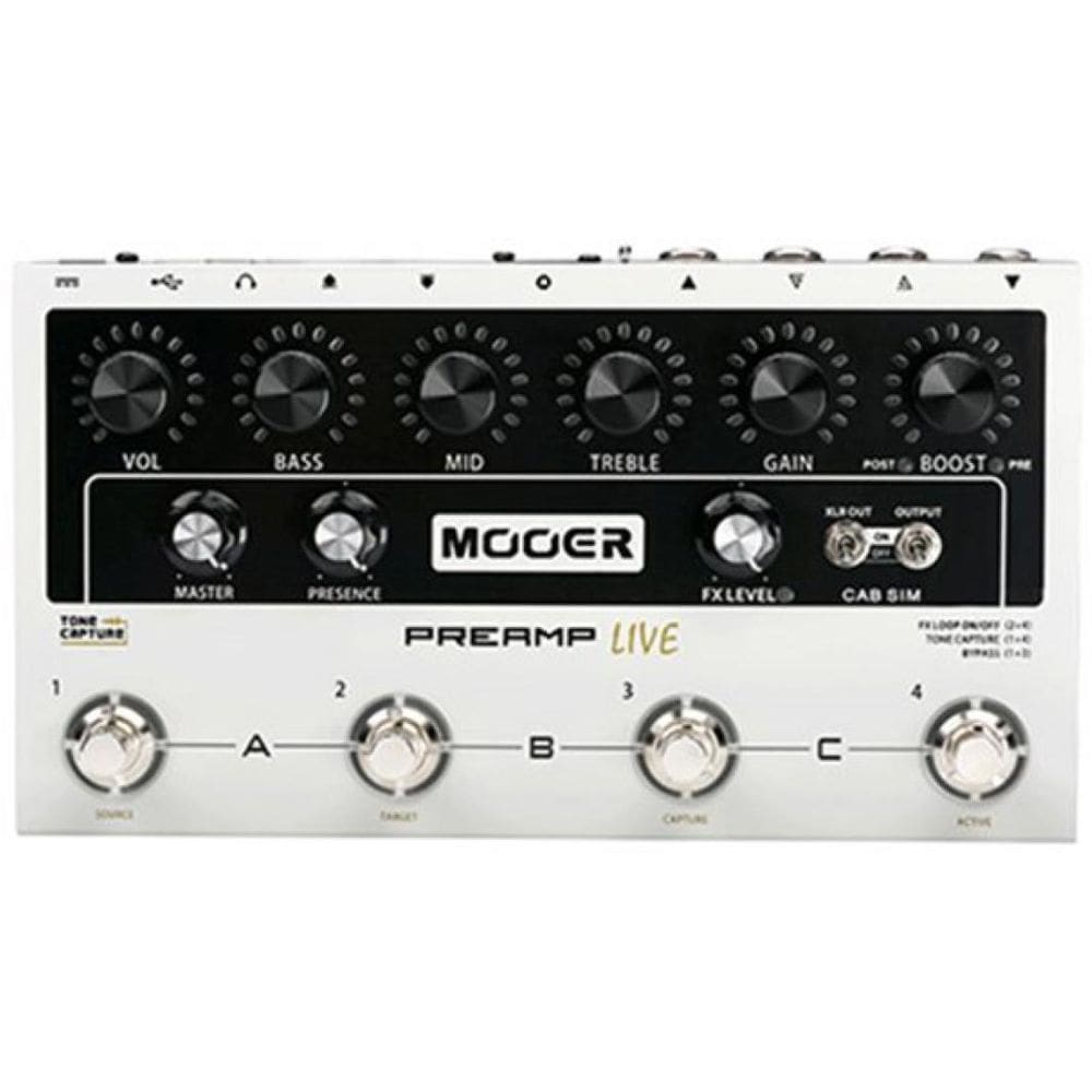 Pedal Multi Preamp Live Mooer Para Guitarra M999
