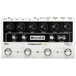 Pedal Multi Preamp Live Mooer Para Guitarra M999