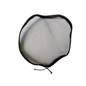 Kit 5 Telas Rede Base Para Confecção De Aplique Coque Preto
