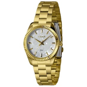 Relógio Lince Feminino Lrgj161L36 B1Kx Clássico Dourado