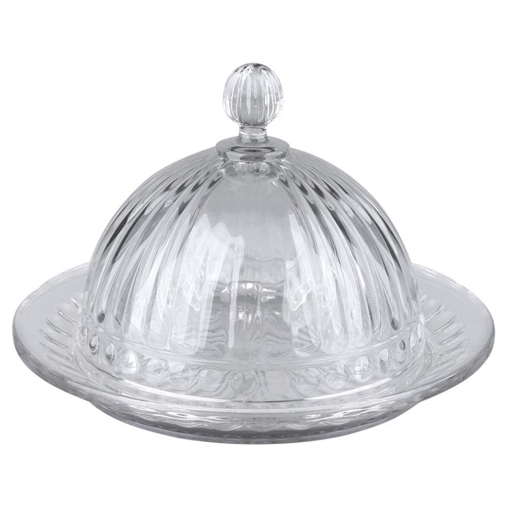 Queijeira de Vidro 20cm Crown Cazza