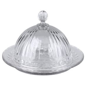 Queijeira de Vidro 20cm Crown Cazza