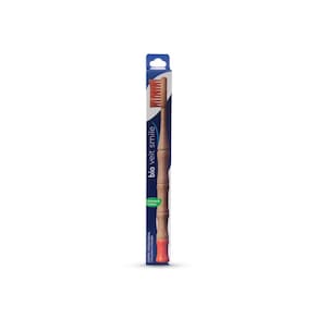 Escova De Dente Bambu Veitsmile Rosa