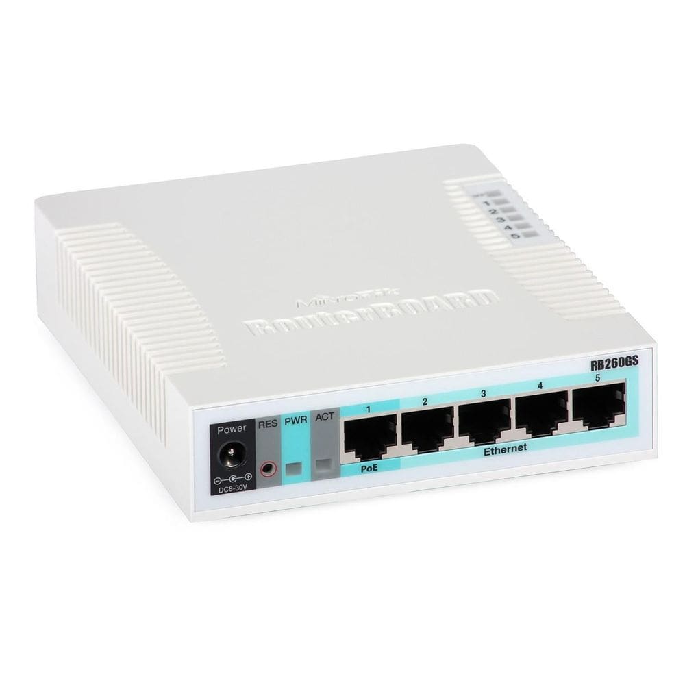 Mikrotik Routerboard Rb 260Gs Css106-5G-1S 5P Giga+Sfp