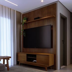 Rack com Painel para Tv até 65 Polegadas Milo Cumaru