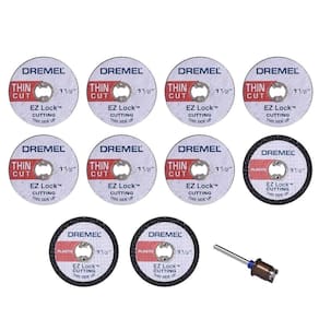 Kit Dremel Para Corte Com 11 Peças Ez688 Para Micro Retífica