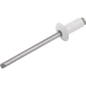 Rebite Alumínio Branco 3,2X6Mm 306 Com 1000 Peças - Vonder