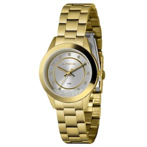 Relógio Feminino Lince Lrg4733L34 S1Kx Casual Dourado
