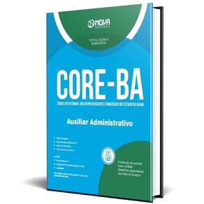 Apostila Core Ba 2025 - Auxiliar Administrativo