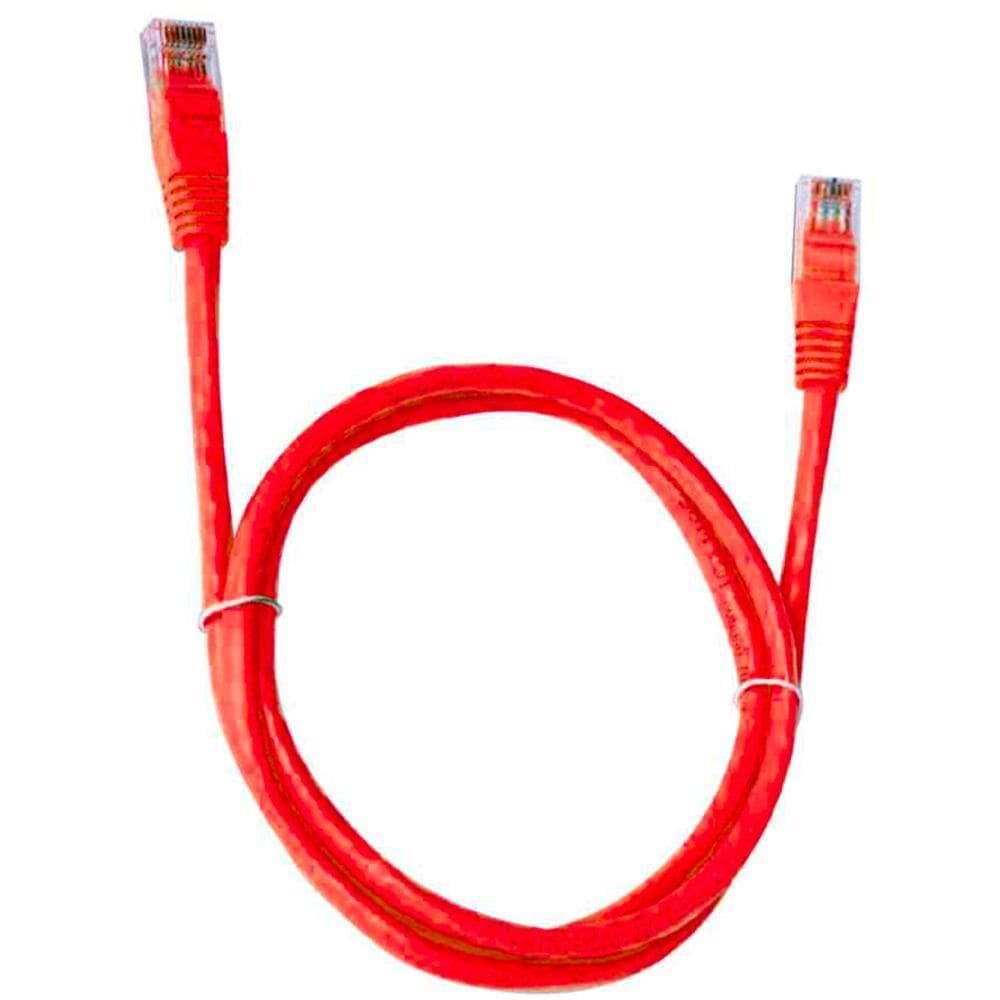Cabo De Rede Utp Patch Cord Rj45 Cat 6 - 5M - Pc-Eth6U50Rd