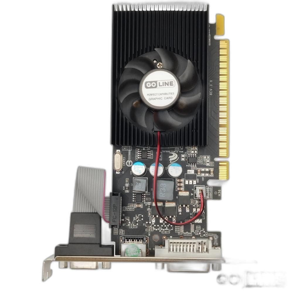 Placa Vídeo Goline Gt 210 1Gb-64 Bits / Ddr3 Hdmi- Vga-Dvi