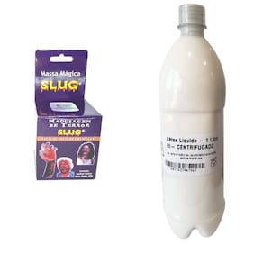 Kit Slug 1Massa De 200 Gr Cada + Látex 1 Litro