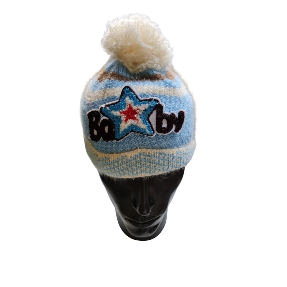 Touca Gorro Infantil Cor Menino Inverno Com Pompom
