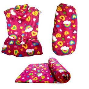 Kit Manta, Vestido E Suéter De Inverno - M