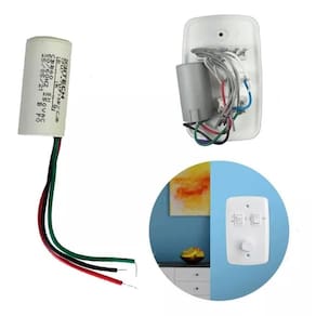 Capacitor Motores E Ventiladores 3 + 7Uf X 250V - 3 Fios