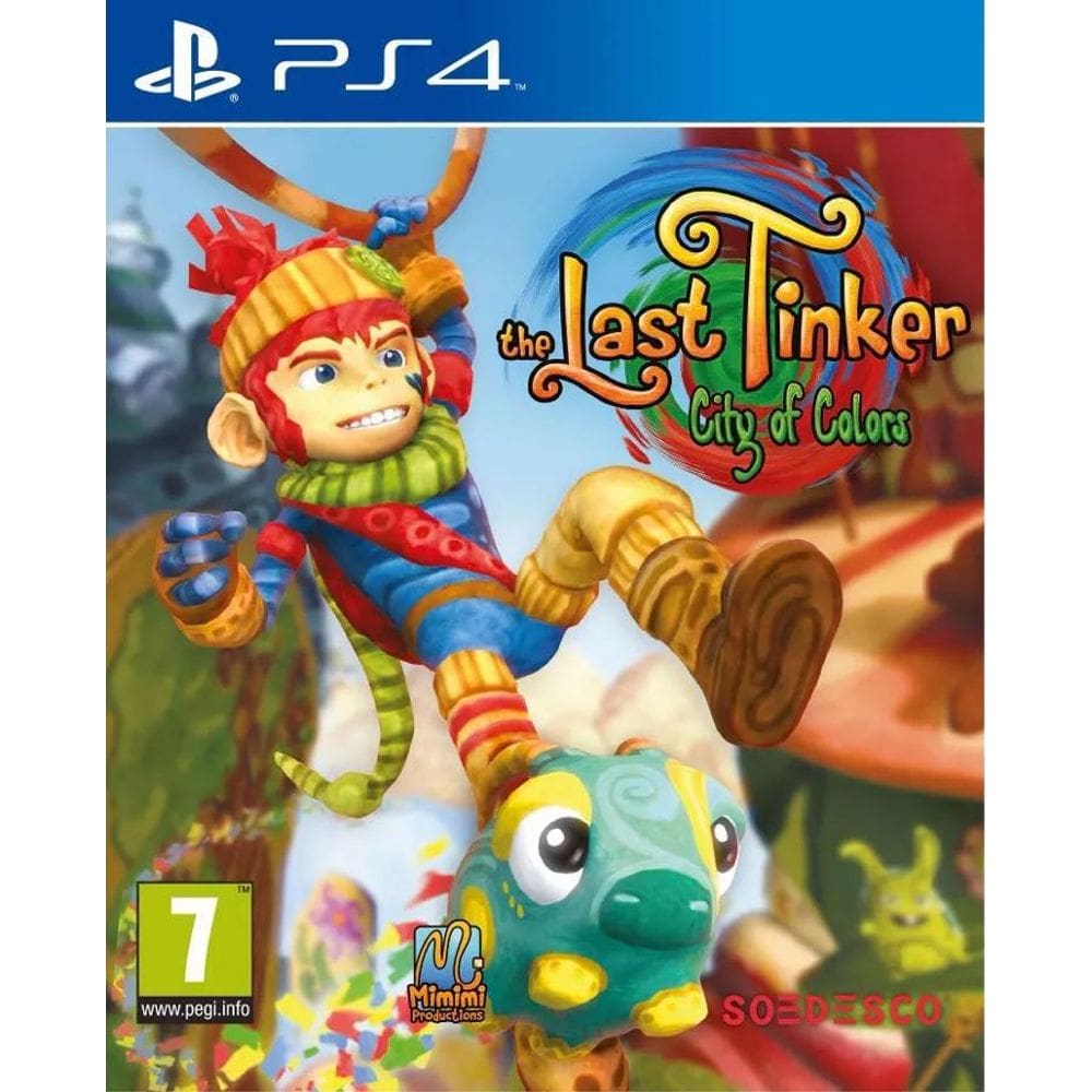 Jogo game the Last Tinker City of Colors - Ps4