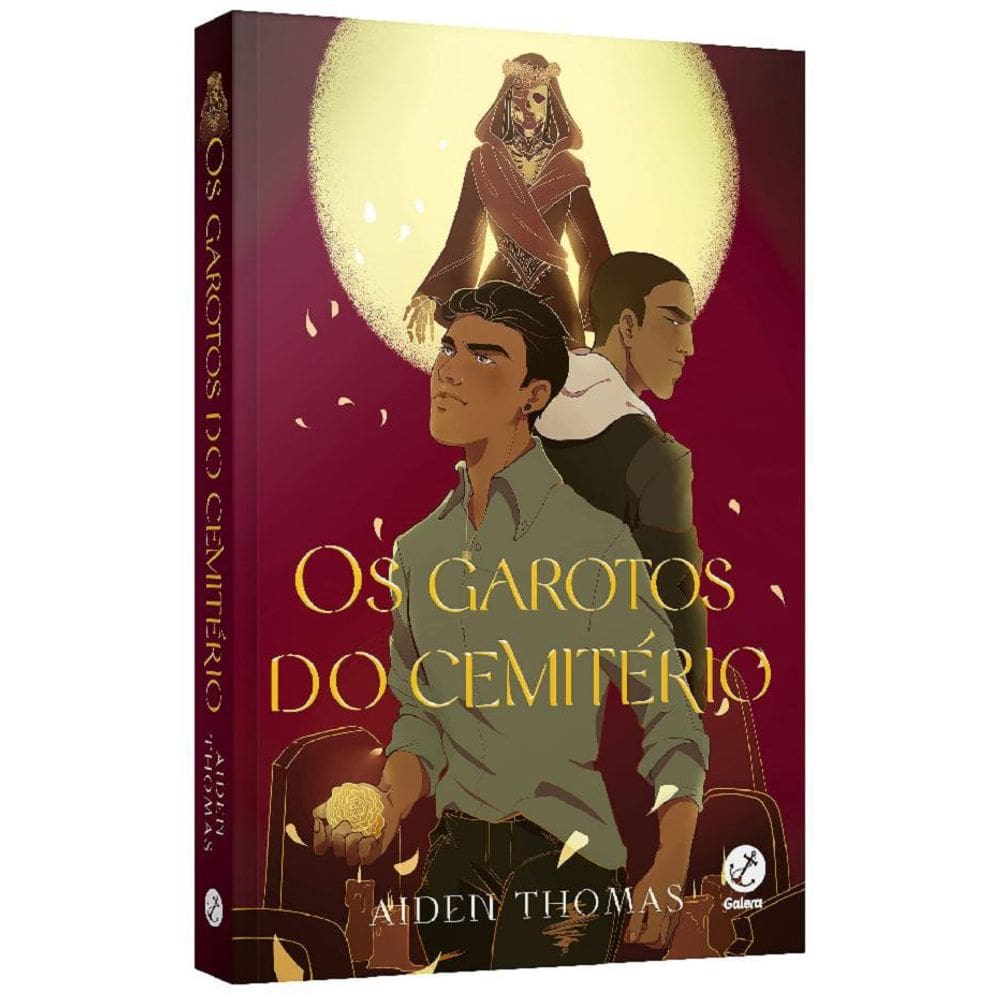 Livro Os Garotos Do Cemitério Aiden Thomas