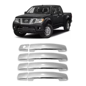 Kit Aplique Cromado Capa Maçanetas Nissan Frontier 2008-2016