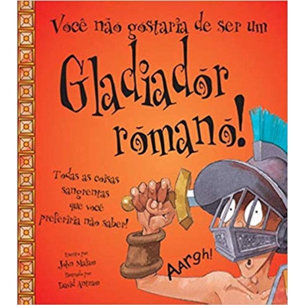 Livro Gladiador Romano