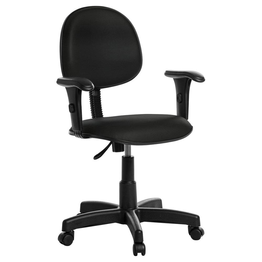 Cadeira Para Escritório Executiva Com Braço Rv Preto