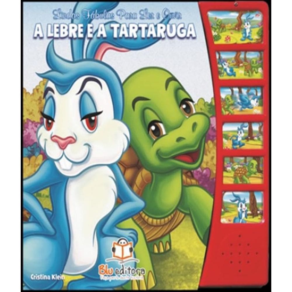Livro Lebre E A Tartaruga, A - Livro Sonoro