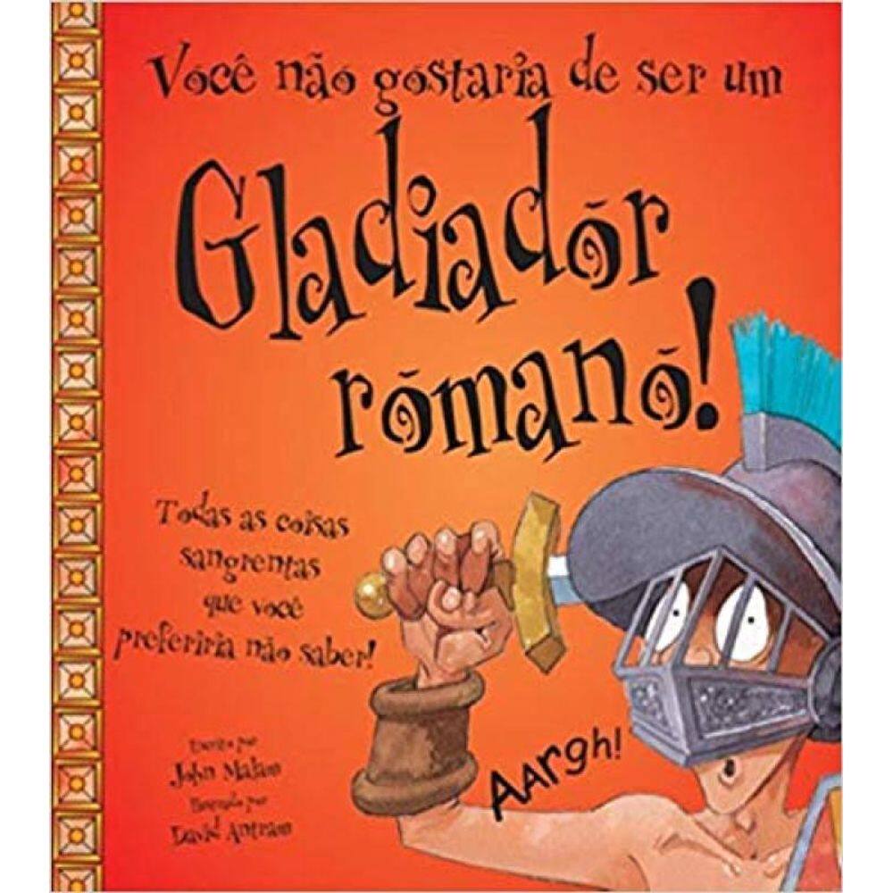 Livro Gladiador Romano