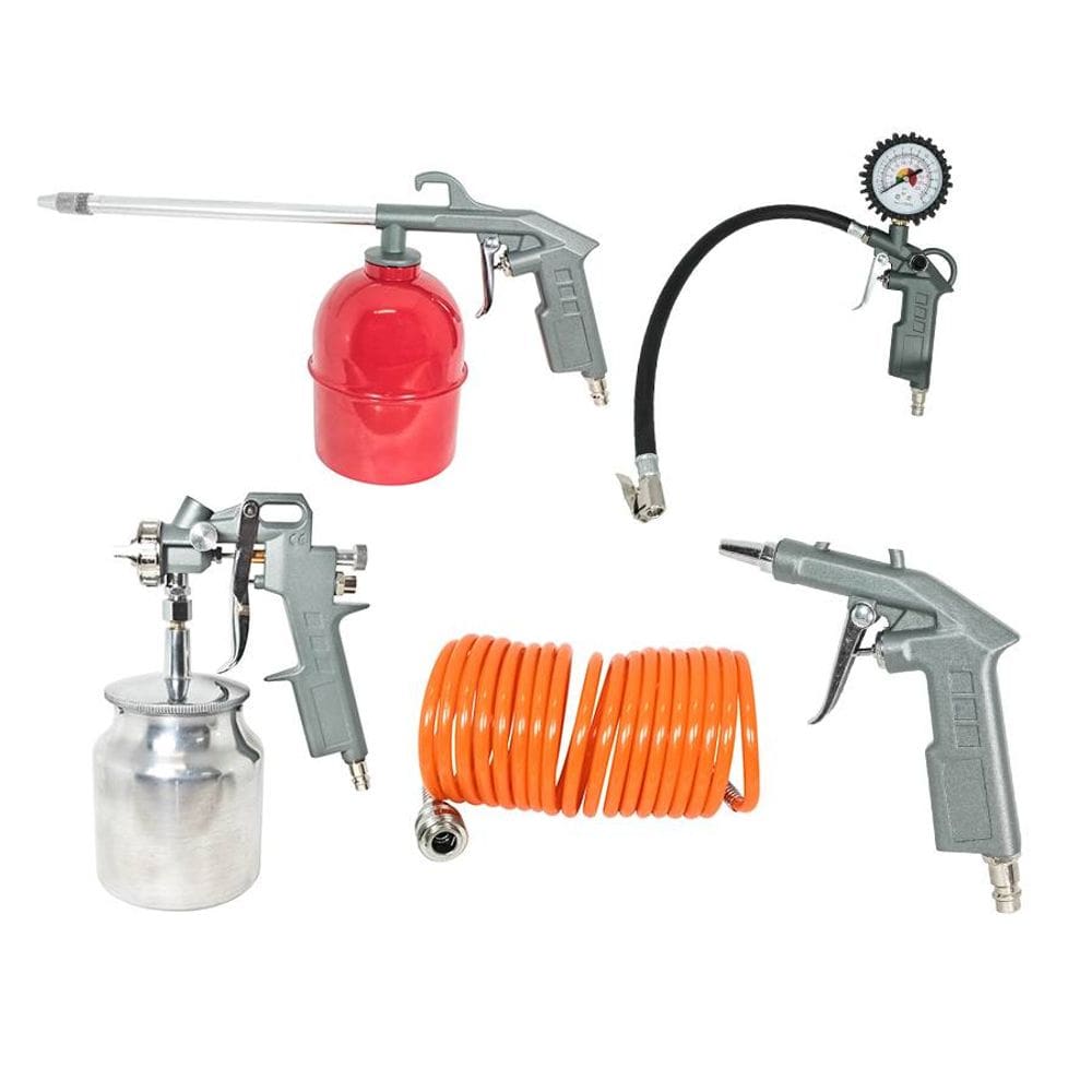 Kit de Acessórios para Compressor com 5 Peças - Noll
