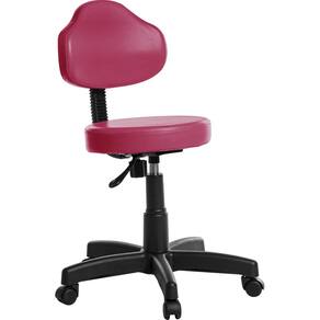 Cadeira Mocho Giratoria Plus Revestimento Viena Rosa