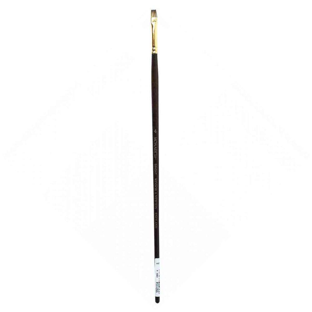 Pincel Chato Winsor E Newton Monarch Nº 04