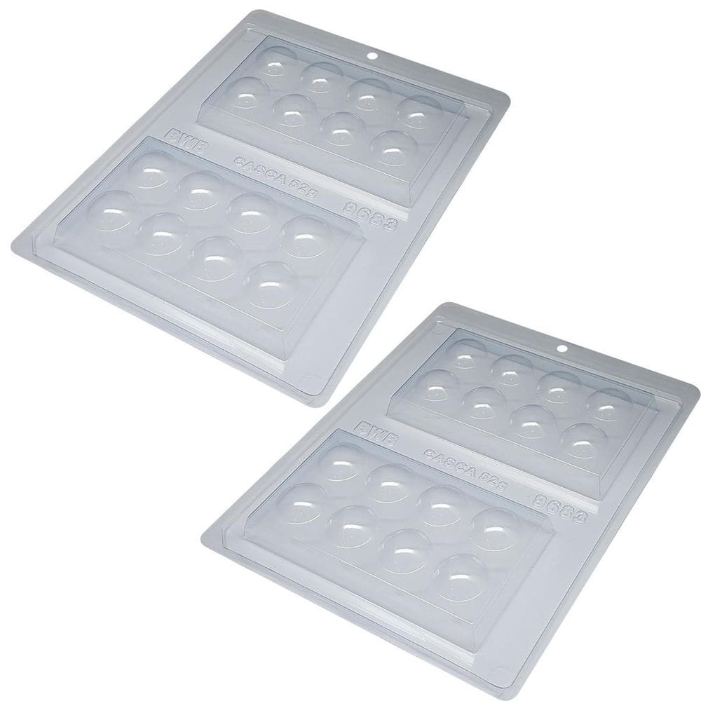 Forma Tablete Choc. Acetato/Silicone 9683 - 2 Cav.
