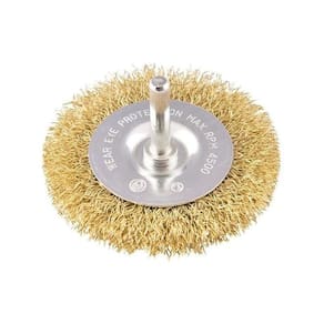 Escova Aço Circular C/Haste - 075X10X06 Mm 32.012 - Dis-Flex