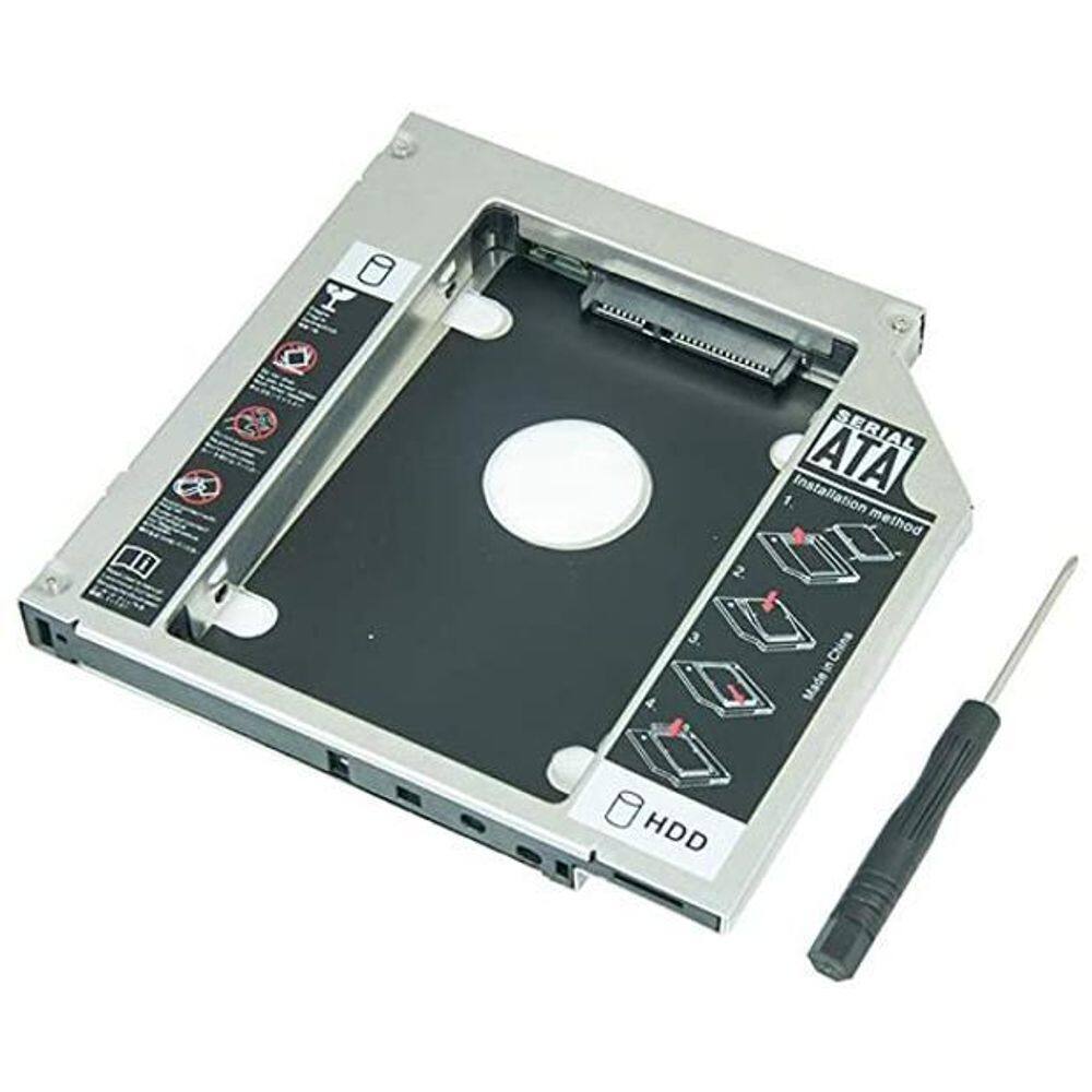 Adaptador Dvd Para Hd Ou Ssd Sata Notebook Drive Caddy 9.5Mm