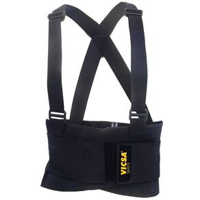 Cinta Ergonômica - Steelpro Vicsa - Preta Tamanho G
