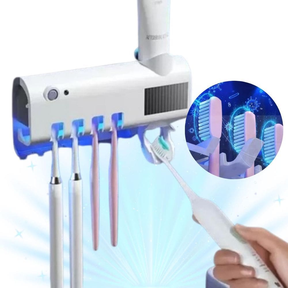 Suporte Escova Parede Uv Para Parede Banheiro