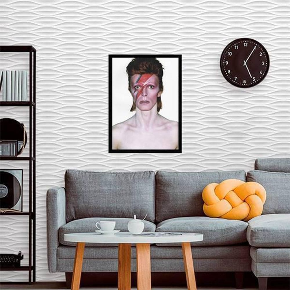 Quadro Decorativo David Bowie 45x34cm